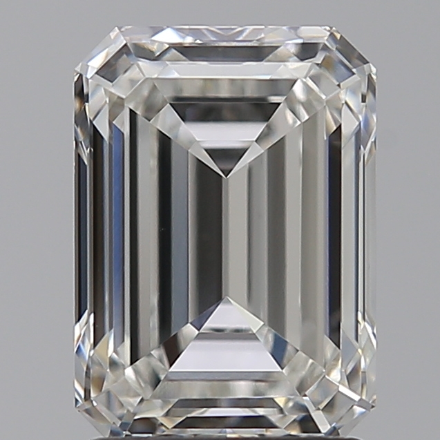 2.02 carat f VS2 EX Cut IGI emerald diamond