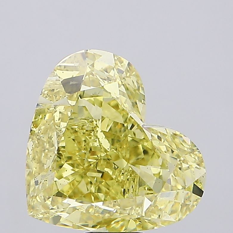 20.05ct Heart Fancy Intense Yellow VS2 IGI