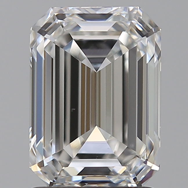 2 carat e VVS2 EX Cut IGI emerald diamond