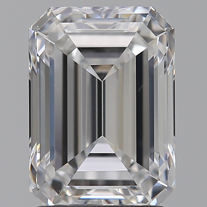 2.04 carat d VS1 EX Cut IGI emerald diamond