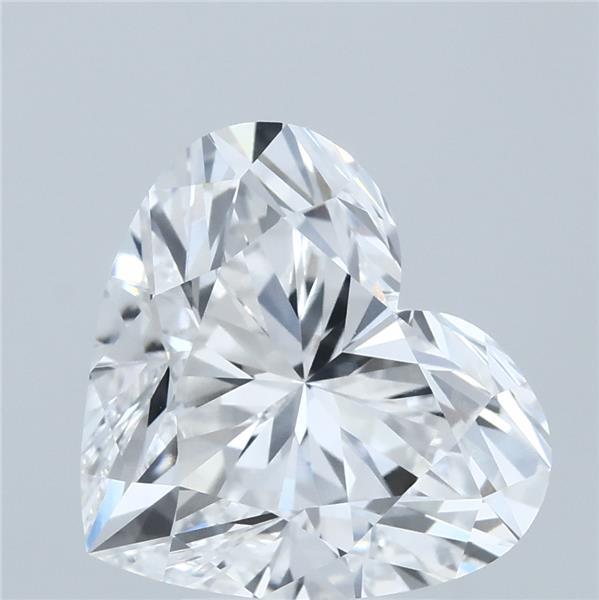5.00 Carat Heart Cut D VVS2 Diamond - view 1