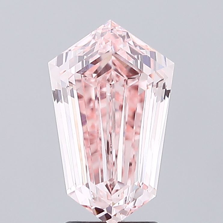 4.02ct Hexagonal Fancy Intense Pink VVS2 IGI