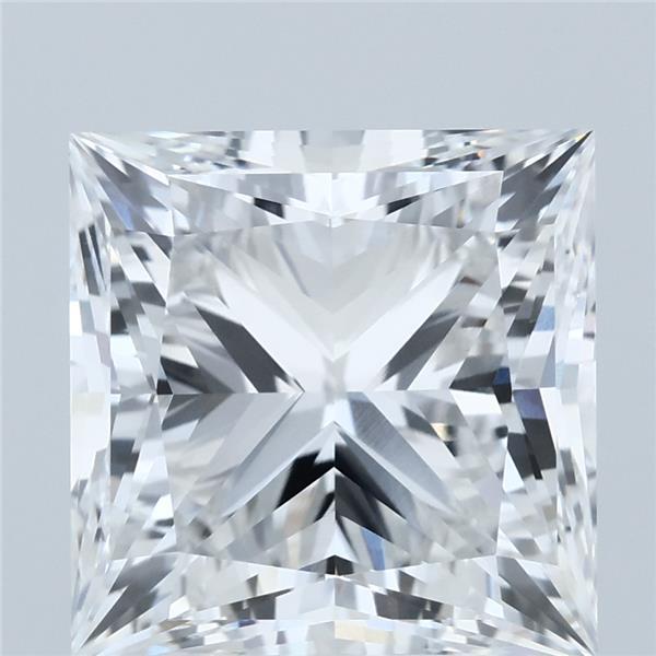 7.03 Carat Princess Cut E VVS2 Diamond - view 1
