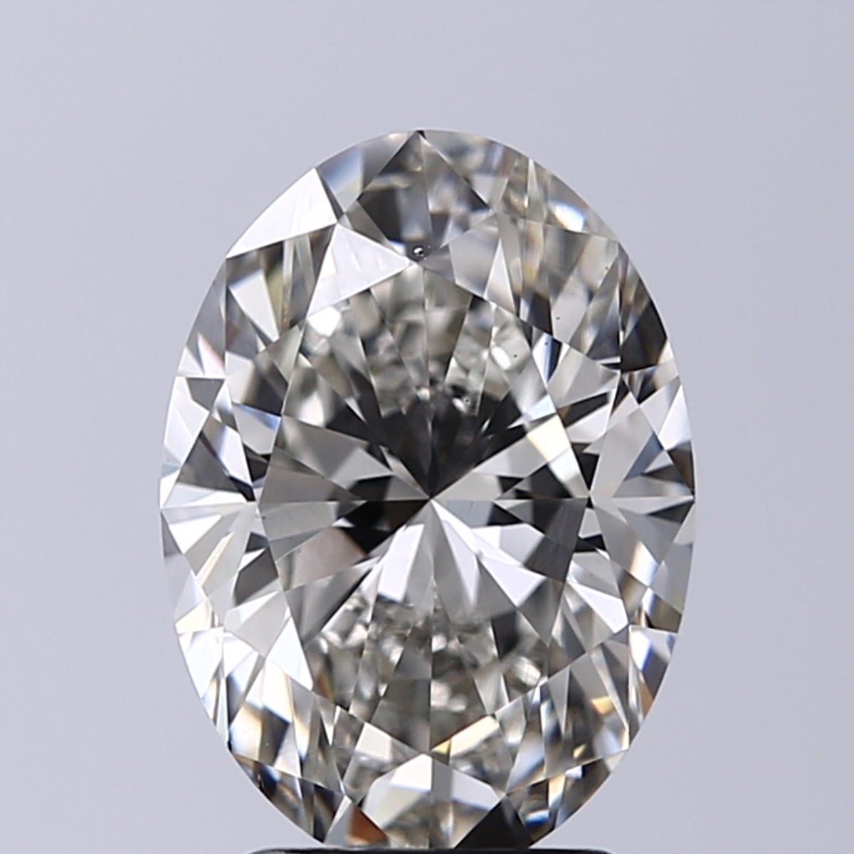 3.01 ct. oval Lab Grown Diamond front image