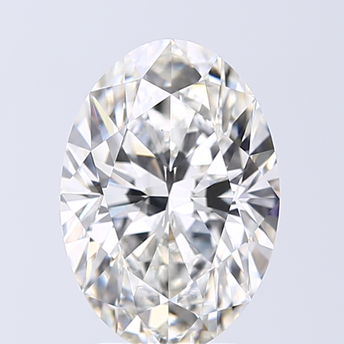 3.04 ct. oval Lab Grown Diamond front image