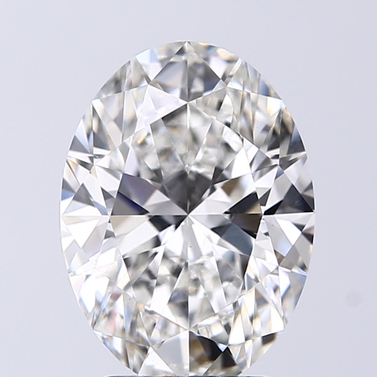 3.01 ct. oval Lab Grown Diamond front image