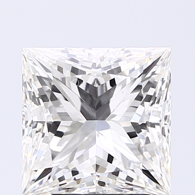 3.13 ct. princess Lab Grown Diamond front image