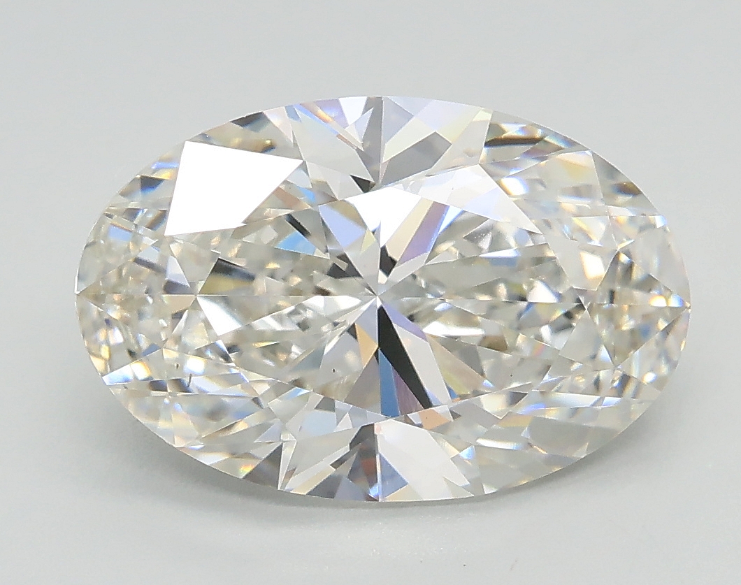 3.01 ct. oval Lab Grown Diamond front image