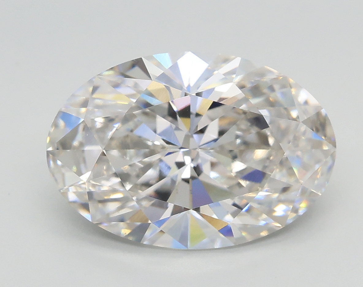 3.02 ct. oval Lab Grown Diamond front image