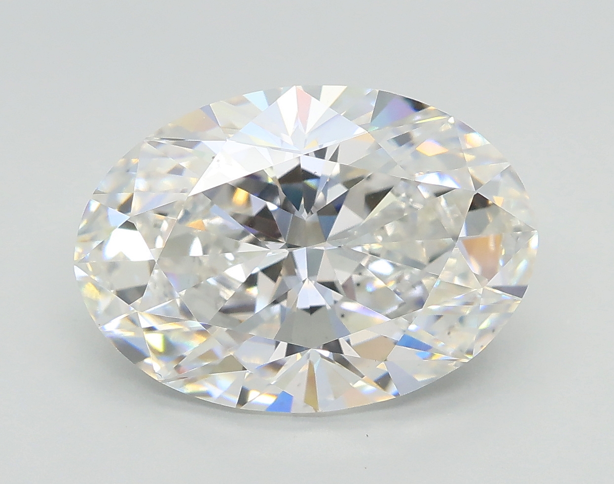 4.02 ct. oval Lab Grown Diamond front image