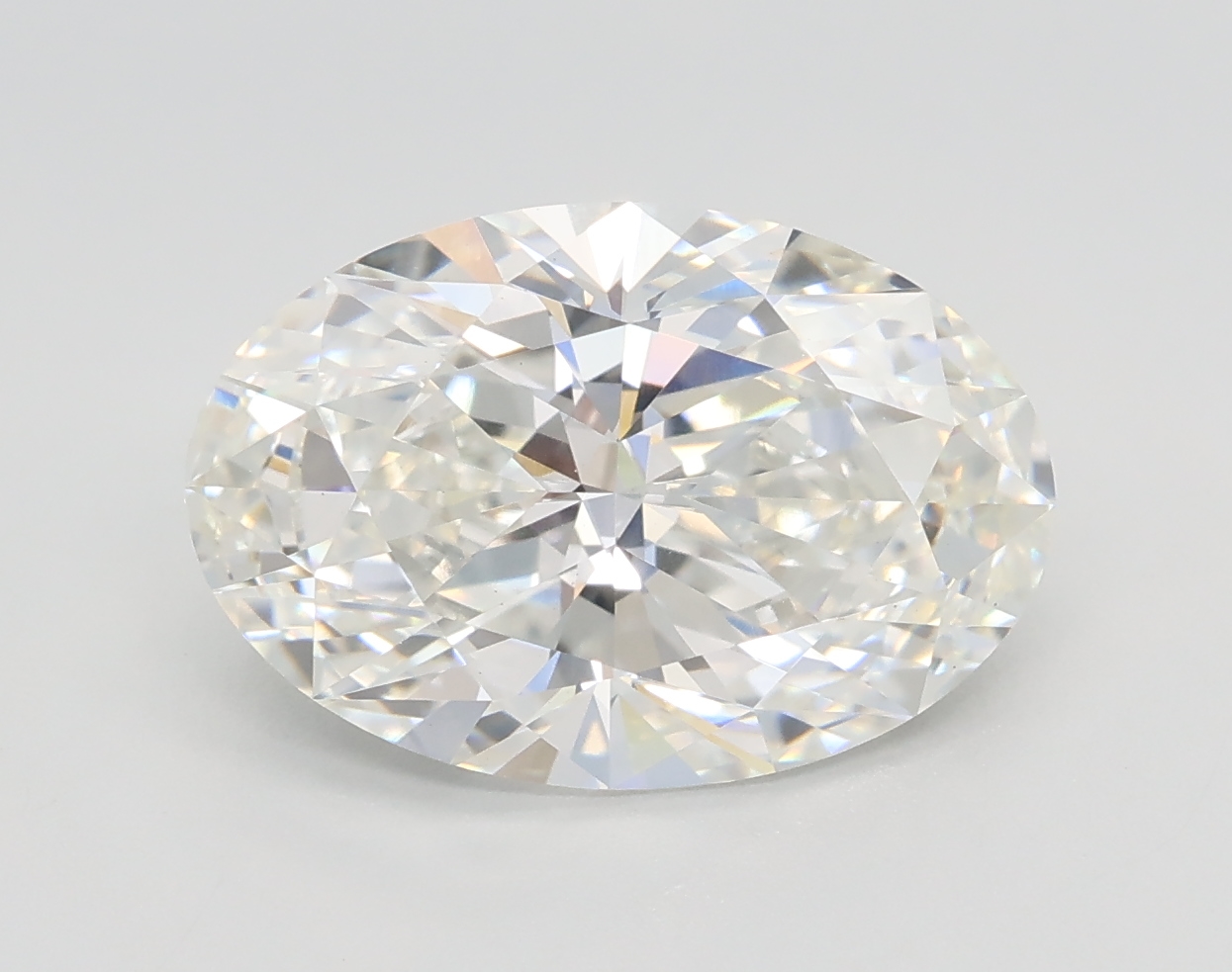 3.02 ct. oval Lab Grown Diamond front image