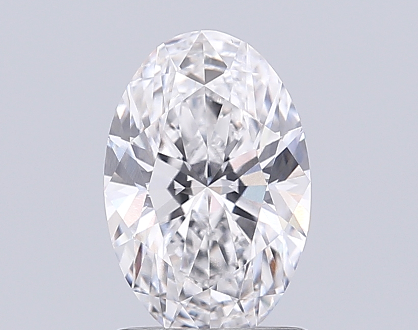 2.03 carat e VVS2 EX Cut IGI oval diamond