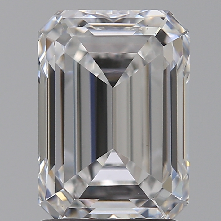 2.04 carat d VS1 EX Cut IGI emerald diamond