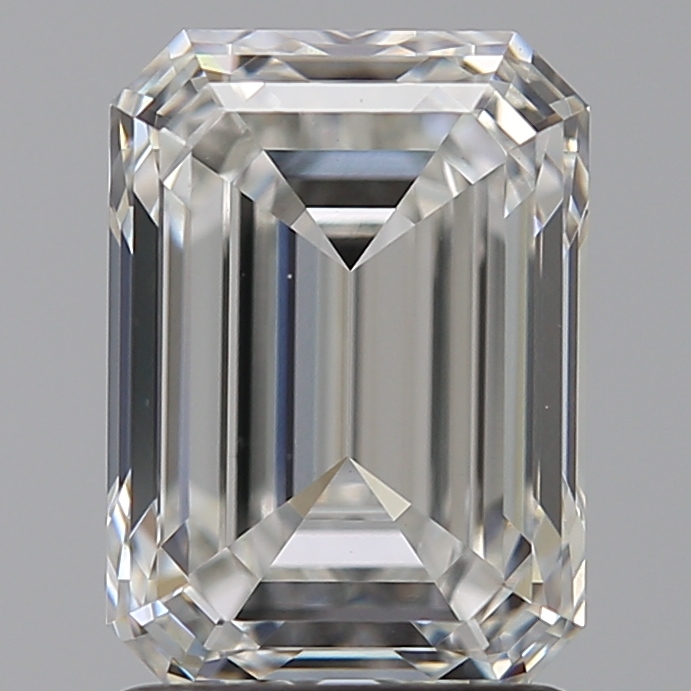 2 carat e VVS2 EX Cut IGI emerald diamond