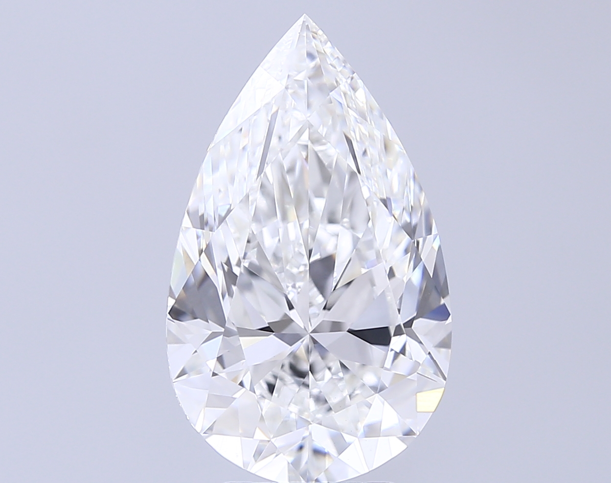 6.01ct Pear E VVS2 IGI