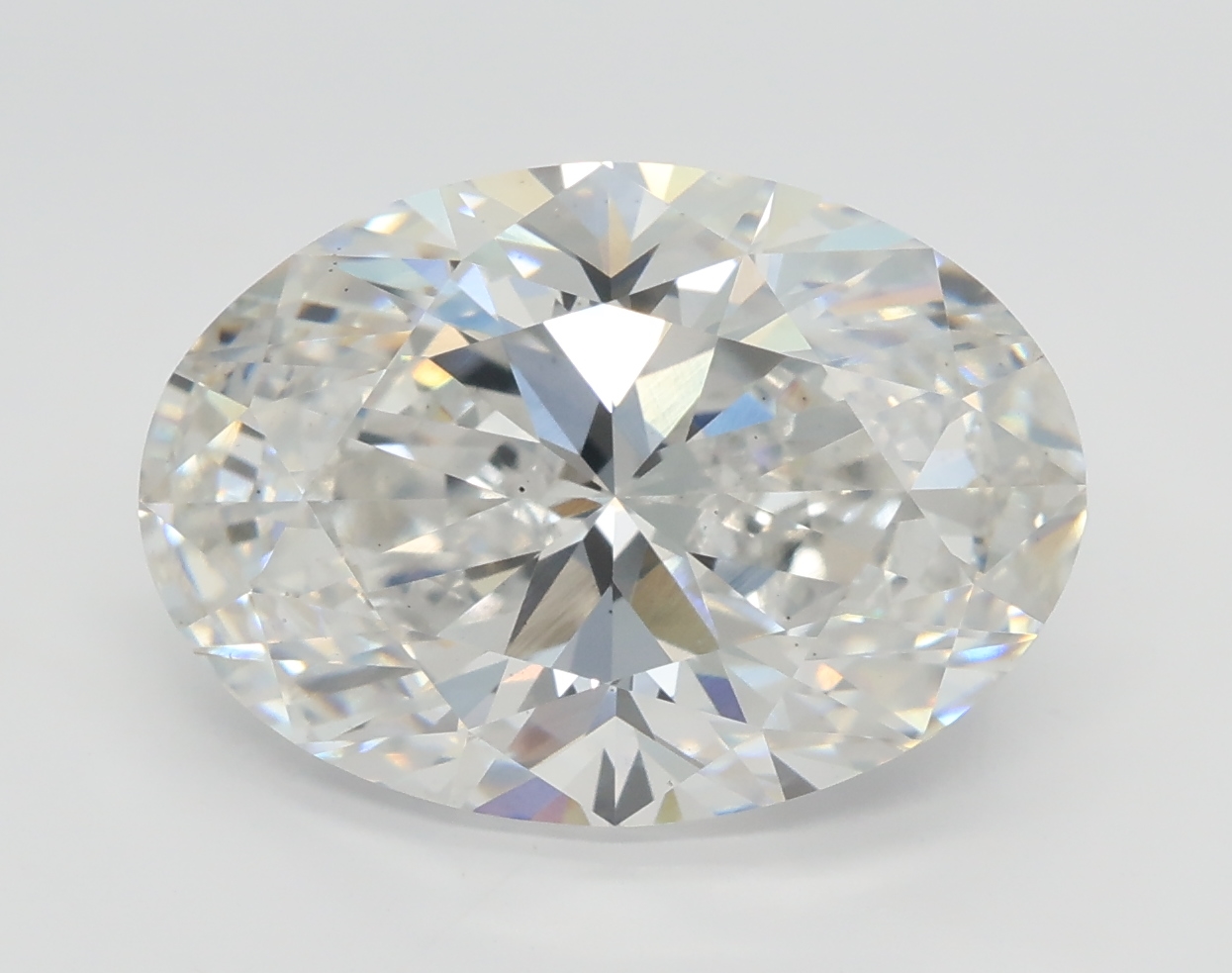 4.52 ct. oval Lab Grown Diamond front image