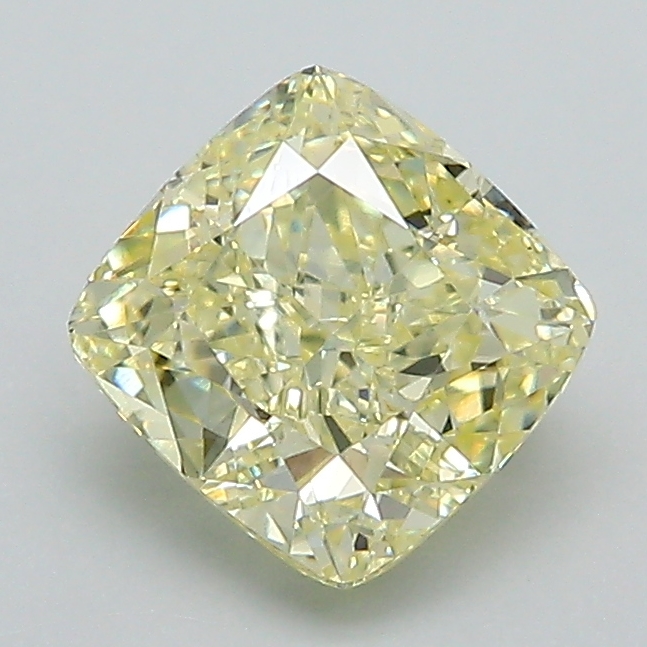 1.43ct Cushion Fancy Yellow VS1 IGI