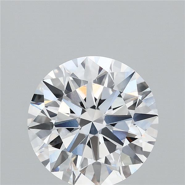 4.04 Carat Round Cut E VVS1 Diamond - view 1