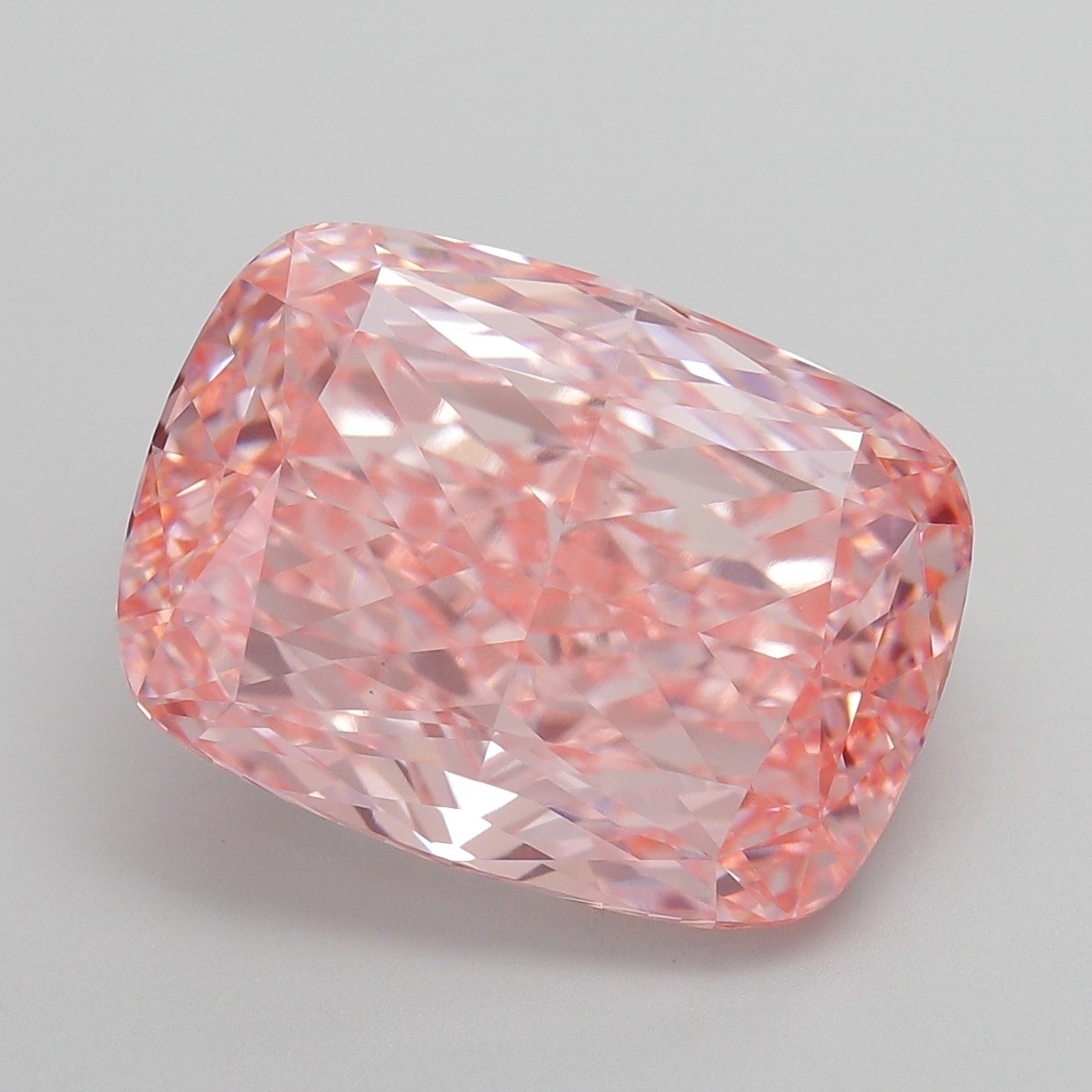 10.65ct Cushion Fancy Vivid Pink VS1 IGI
