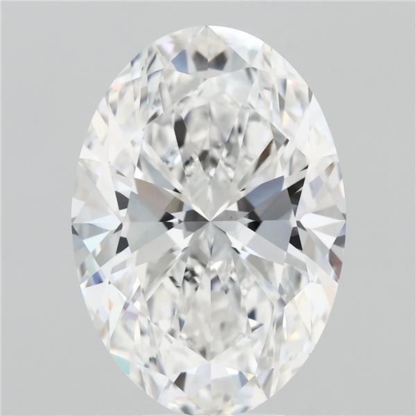 8.07 Carat Oval Cut F VVS2 Diamond - view 1
