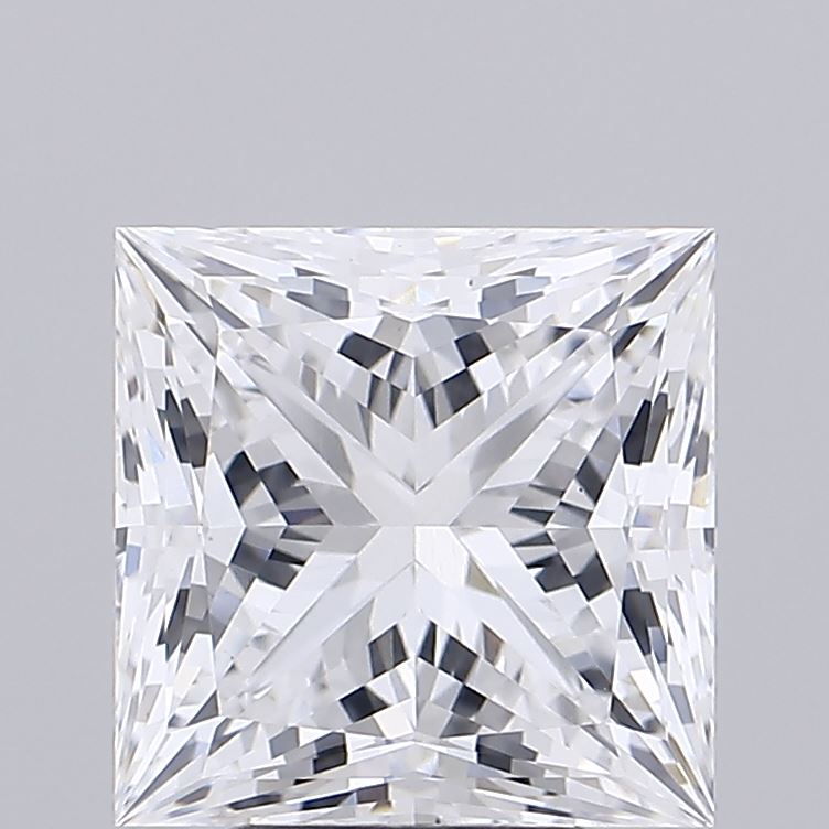 5.26 Carat Princess Cut Lab Diamond