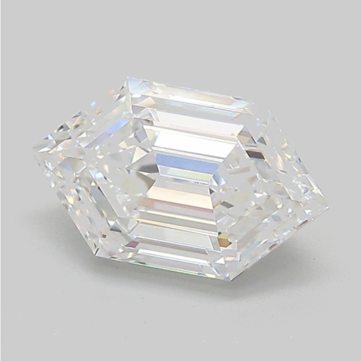 2.08ct Hexagonal D VVS2 IGI