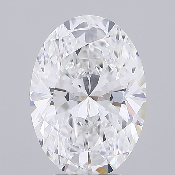 4.6ct Oval D IF IGI