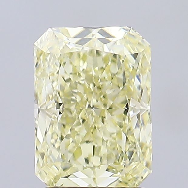 1.77ct Radiant Fancy Yellow VS1 IGI