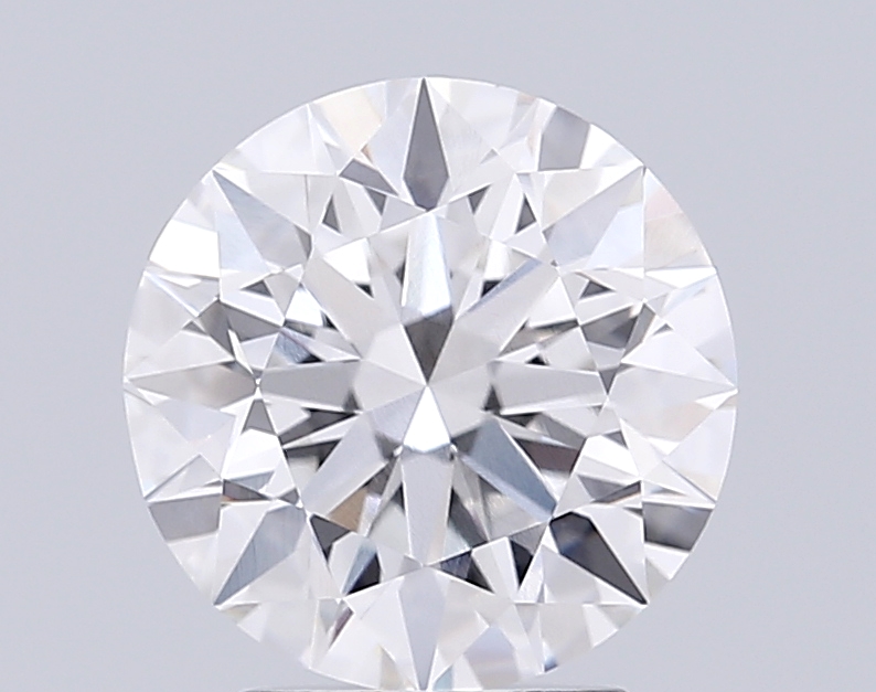 3.02 carat e VVS2 EX Cut IGI round diamond