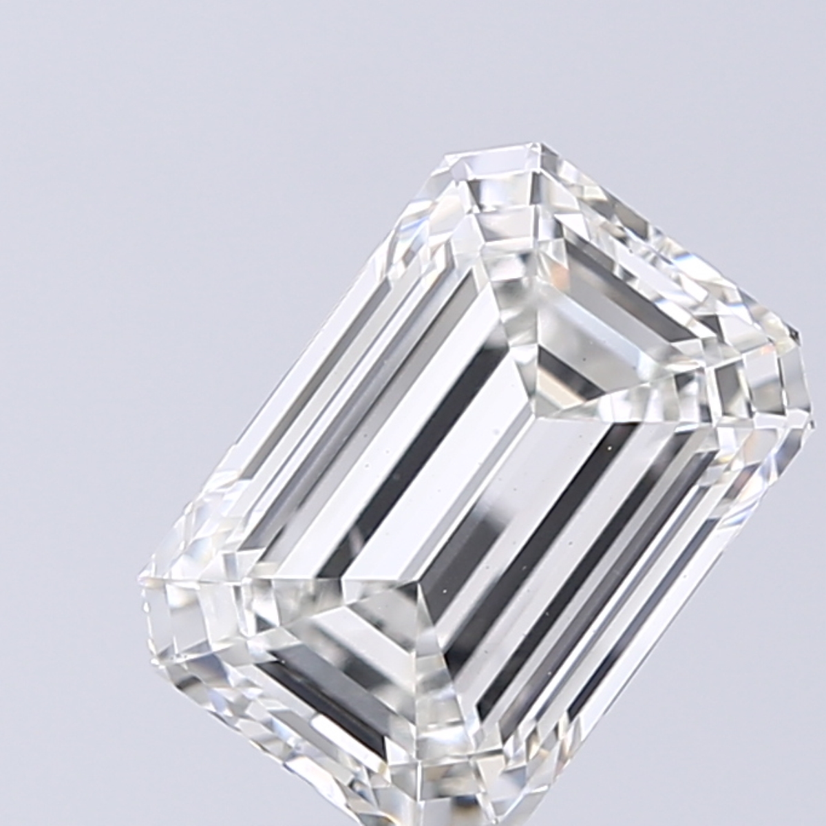 3.04 ct. emerald Lab Grown Diamond front image