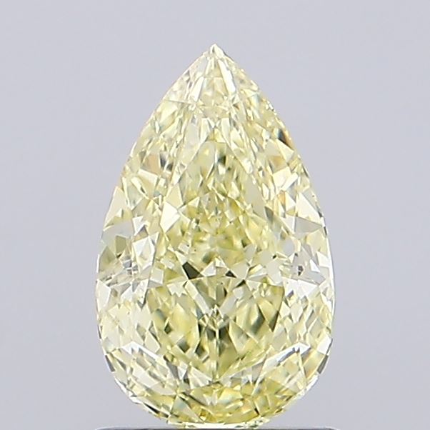1.1ct Pear Fancy Yellow VS1 IGI