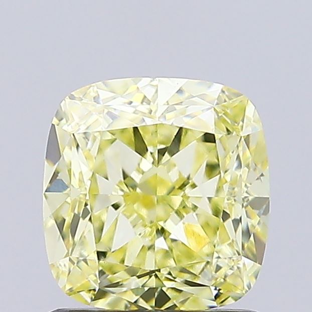 1.17ct Cushion Modified Fancy Yellow VS1 IGI