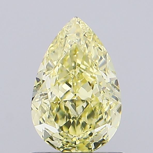 1.05ct Pear Fancy Intense Yellow VS1 IGI