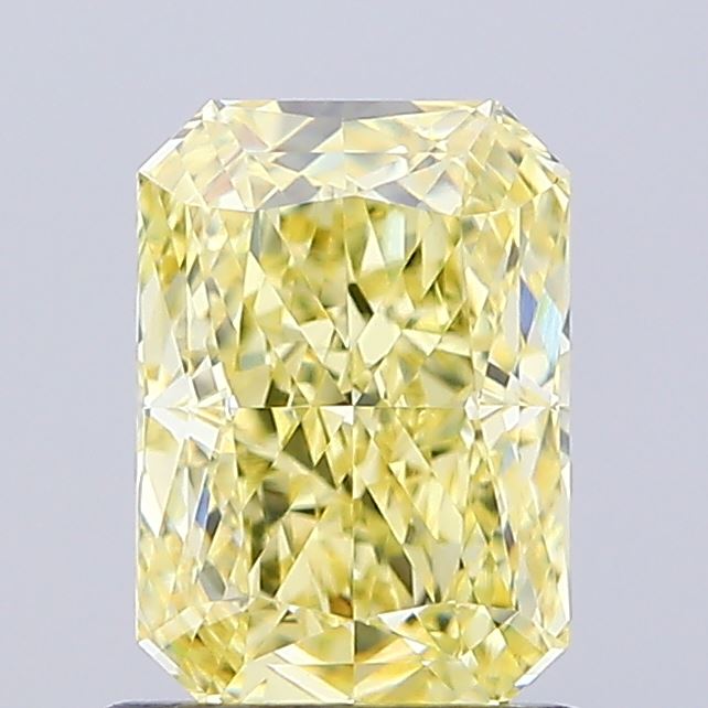 1.13ct Radiant Fancy Intense Yellow VVS2 IGI