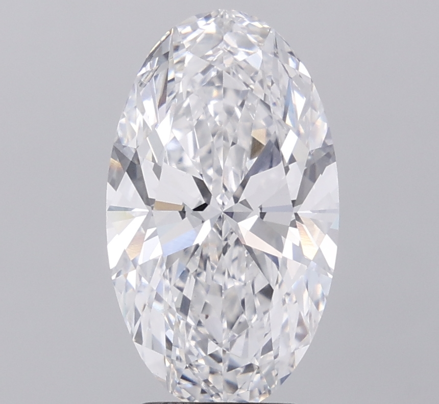 4.15ct Oval · D · VVS2 · IGI