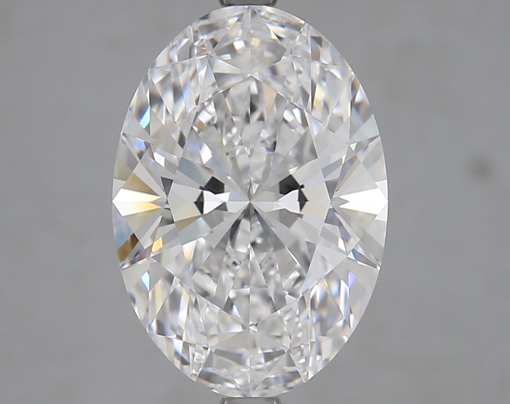 4.21ct Oval D IF GCAL