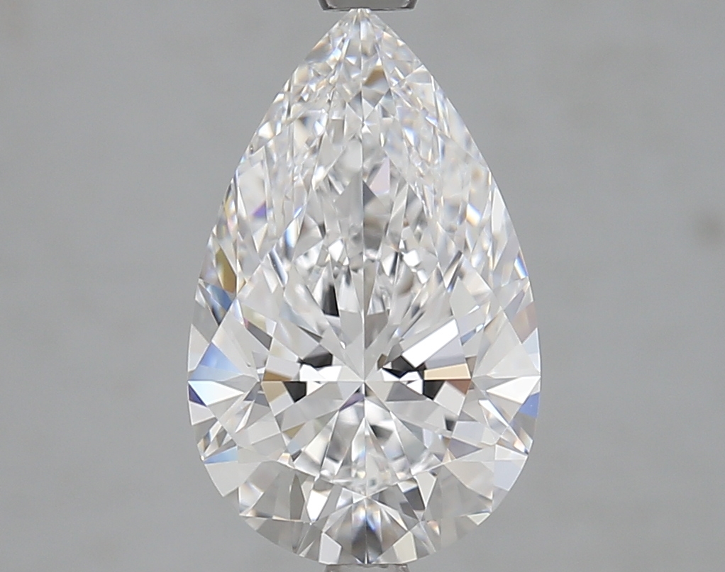 3.08ct Pear D FL IGI