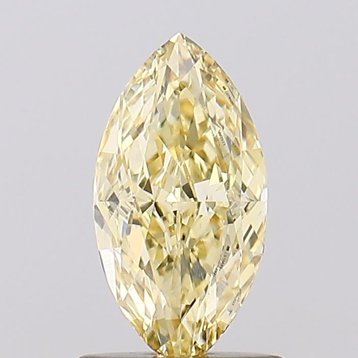 1.08ct Marquise Fancy Light Yellow VVS2 IGI