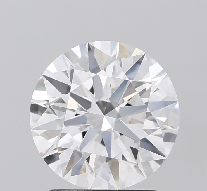 2.04ct Round · D · VVS2 · IGI