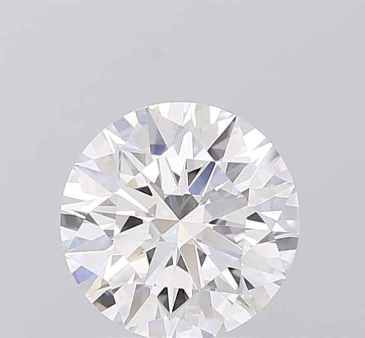2.04ct Round · D · VVS2 · IGI