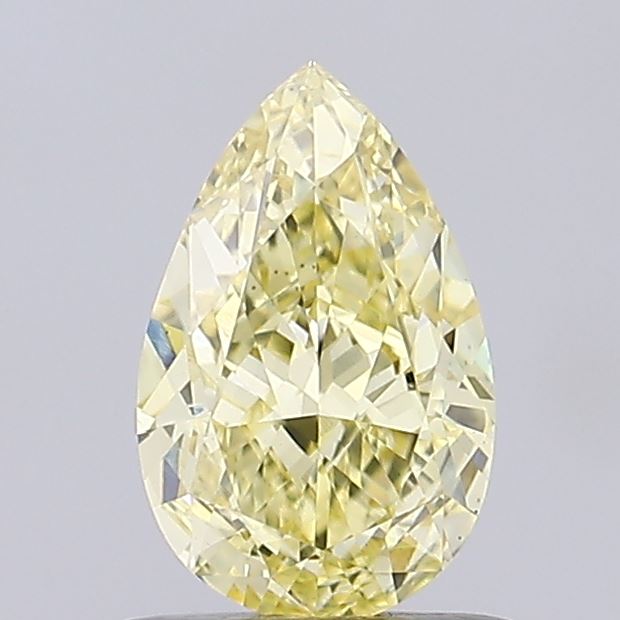 1.16ct Pear Fancy Intense Yellow VS1 IGI