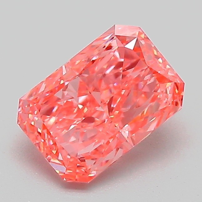 1.05ct Radiant Fancy Vivid Pink VS1 IGI