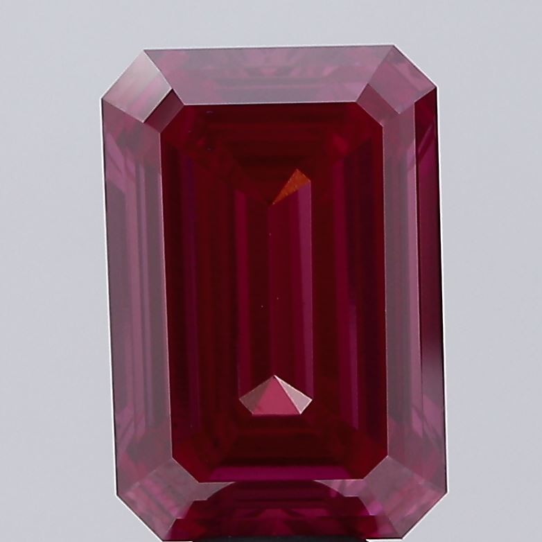 9.07ct Emerald Fancy Vivid Pink VS2 IGI