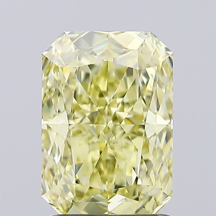 1.6ct Radiant Fancy Yellow VVS2 IGI