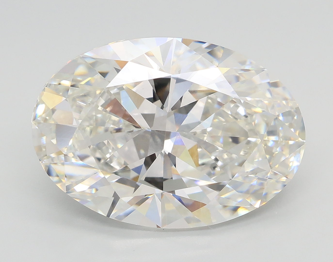 7.02 ct. oval Lab Grown Diamond front image