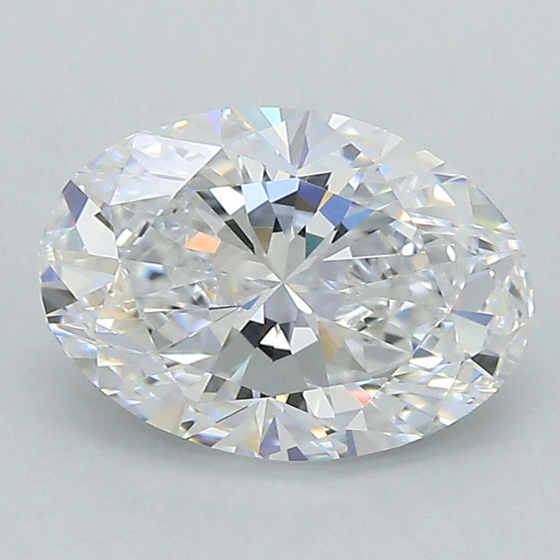 2.01 carat e VS2 EX Cut IGI oval diamond