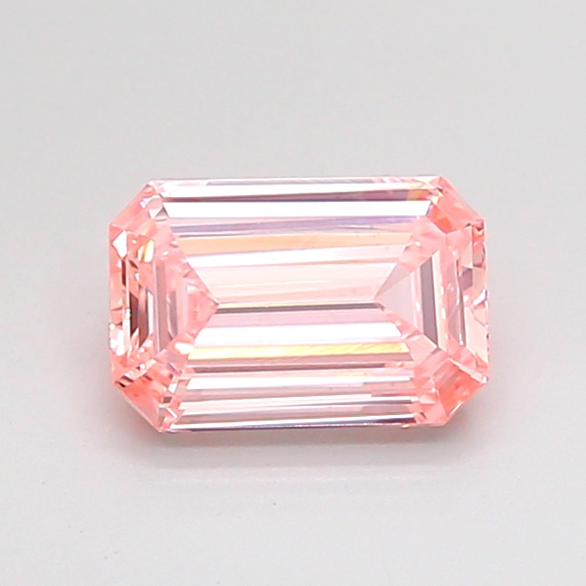 1.24ct Emerald Fancy Intense Pink VS1 IGI