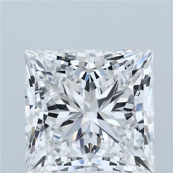 7.06 Carat Princess Cut E VVS2 Diamond - view 1