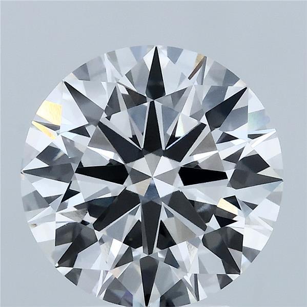 3.82 Carat Round Cut E VVS2 Diamond - view 1