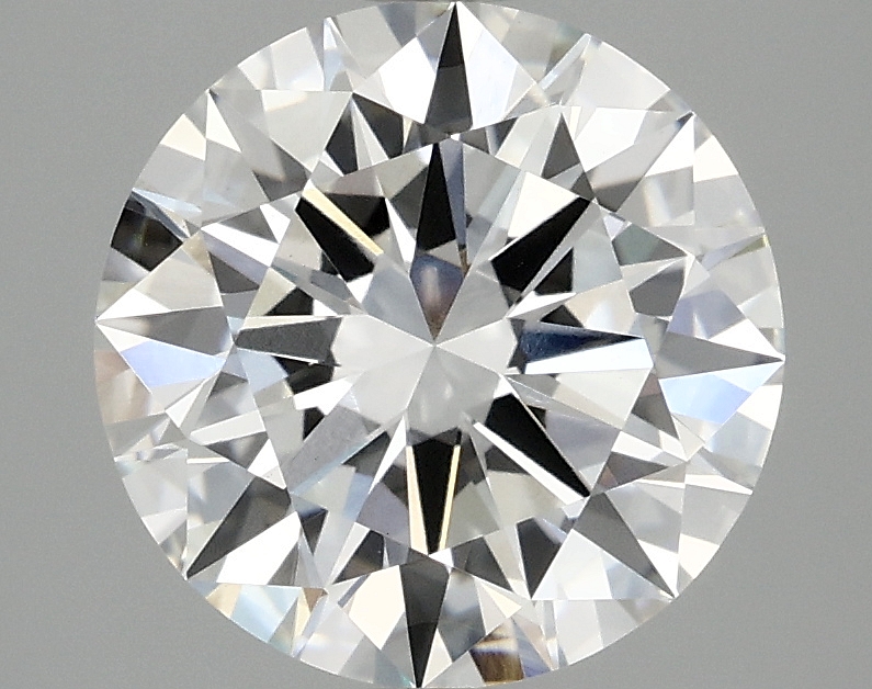 3.04 Carat Round Cut Lab Diamond